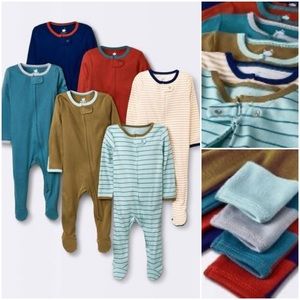 CLOUD ISLAND Baby 6pk Zip-Up Sleep N' Play